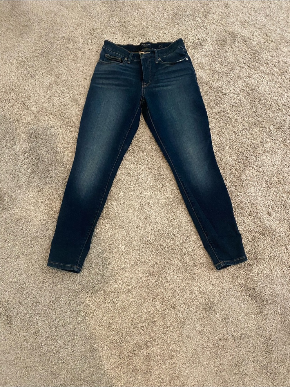 Lucky Brand Dark Indigo Skinny Jeans